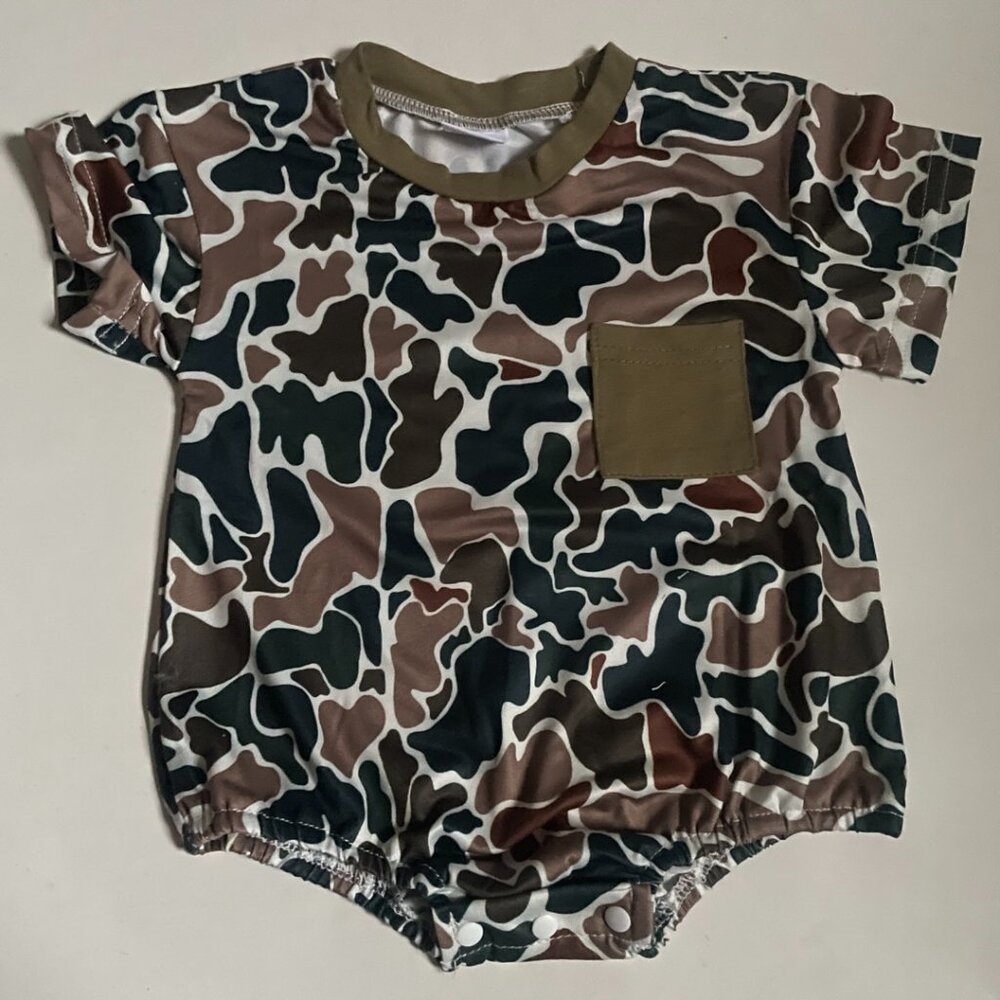 Baby Camo Romper